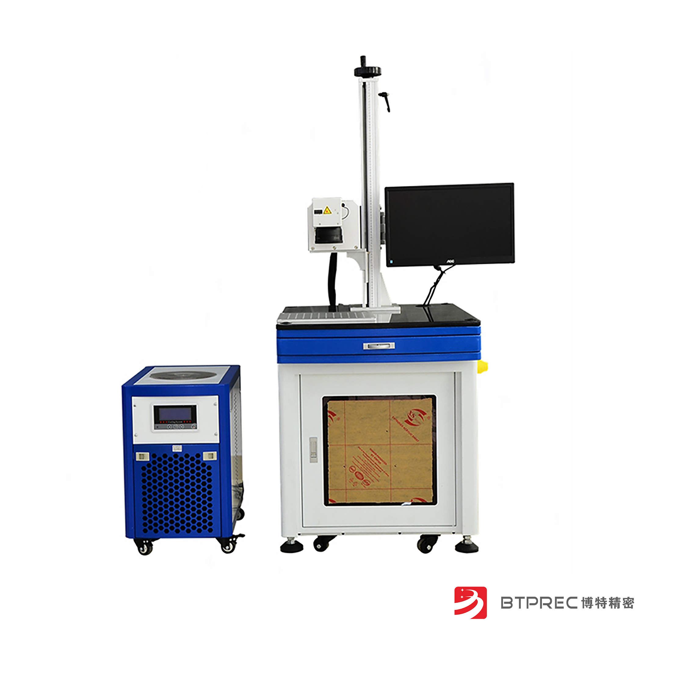 紫外激光打標機在硅片晶圓上激光打碼工藝